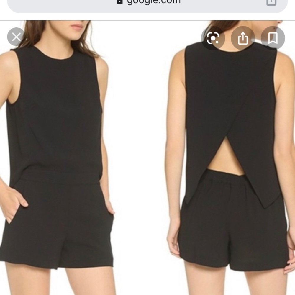 Club Monaco Open Back Romper